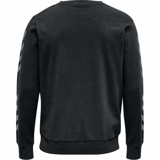 Hummel Legacy Chevron Sweatshirt Black Мъжко облекло за едри хора