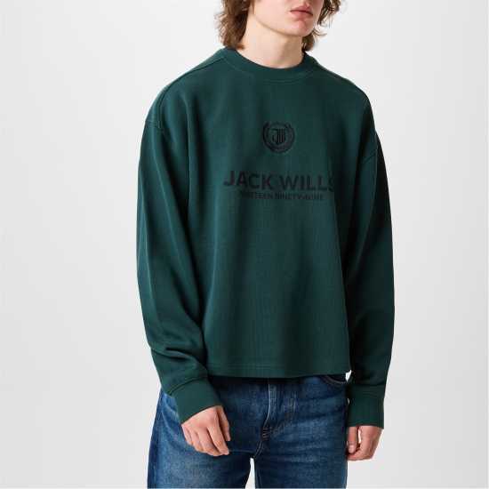 Спортна Блуза Jack Wills Men's Jw Logo Crew Sweatshirt  