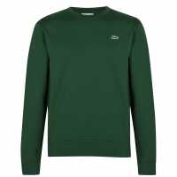 Lacoste Basic Fleece Sweatshirt Green S30 