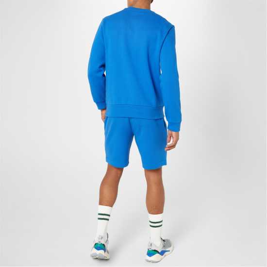 Lacoste Basic Fleece Sweatshirt Blue KXB 
