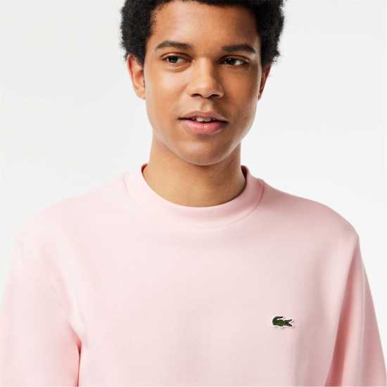 Lacoste Basic Fleece Sweatshirt Flamingo T03 