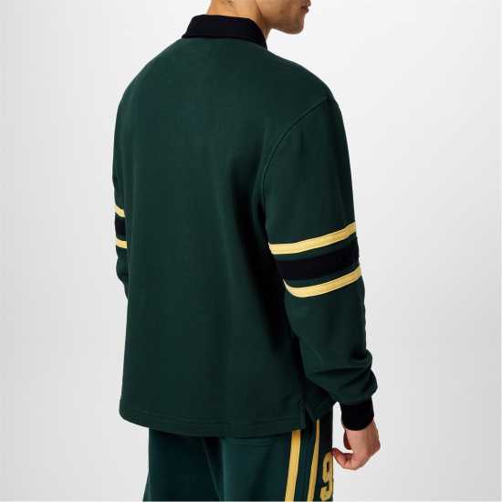 Jack Wills Jw Stripe Rugby Sweatshirt Винограден 