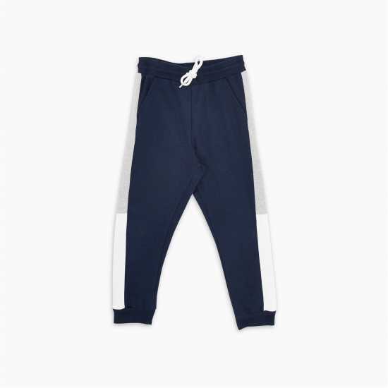 Boys Awesome Grey Marl Crew And Jogger Set