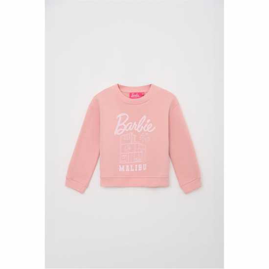 Character Barbie Malibu Sweatshirt Pink  Детски горнища и пуловери