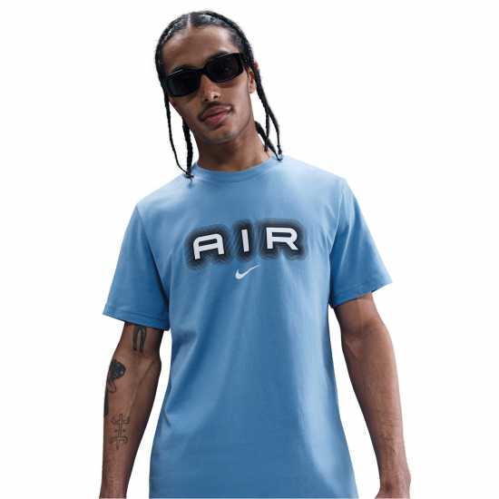 Nike M Nsw Sw Air Graphic Tee Синьо 