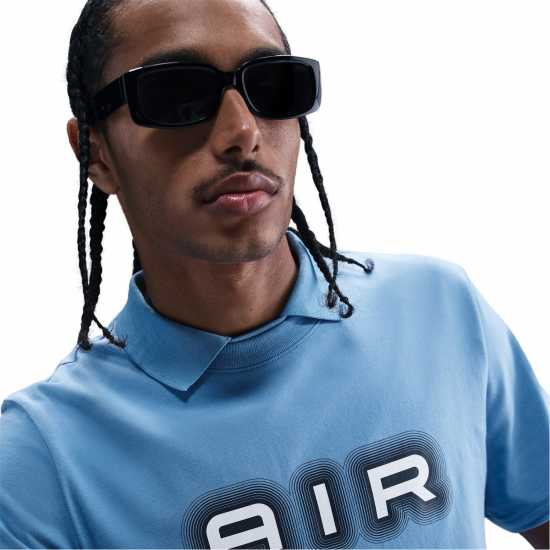 Nike M Nsw Sw Air Graphic Tee Синьо 