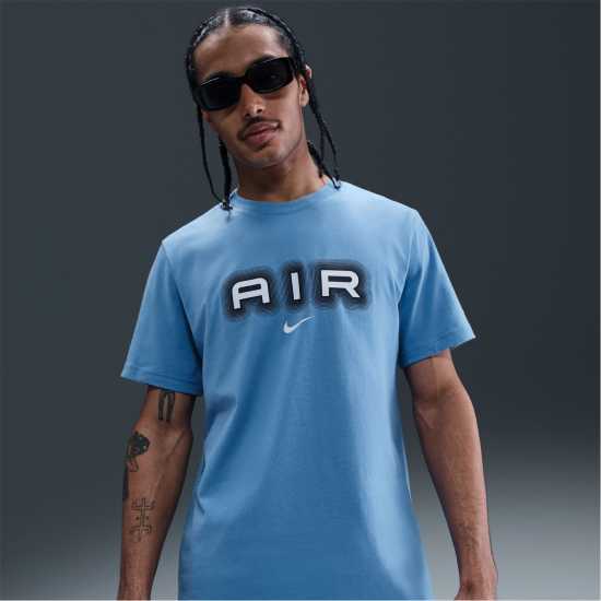 Nike M Nsw Sw Air Graphic Tee Синьо 