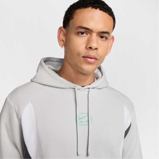 Nike Nsw Sw Air Po Hoody Flc Bb Сиво/Сиво/Бяло 