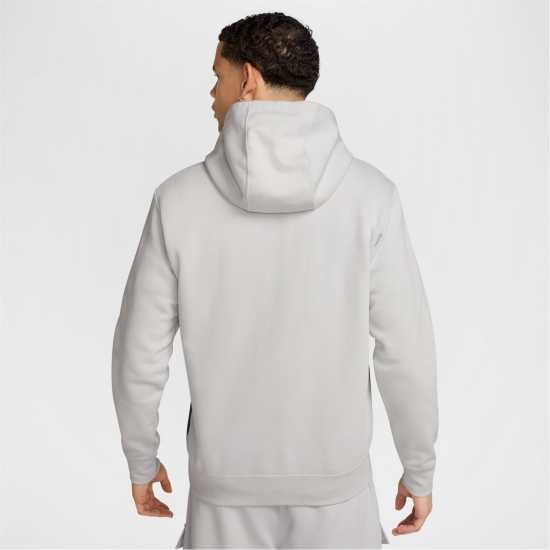 Nike Nsw Sw Air Po Hoody Flc Bb Сиво/Сиво/Бяло 