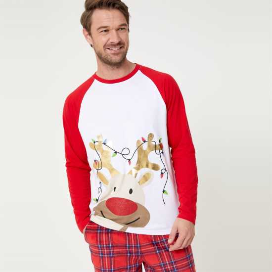 Family Reindeer Pj  Мъжки пижами