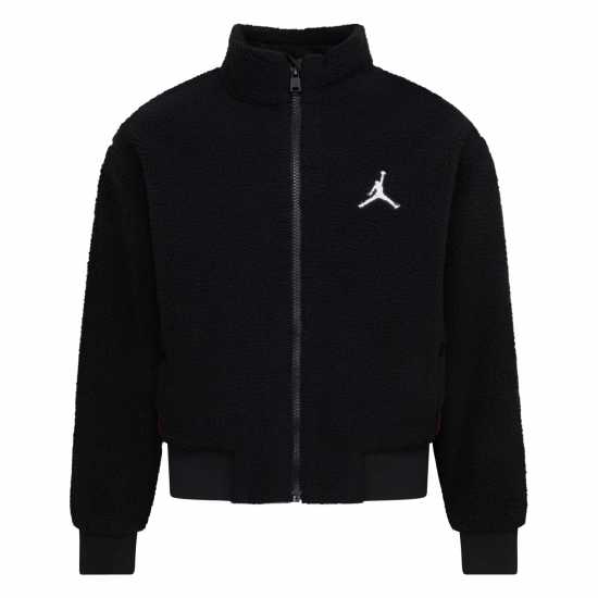 Детско Яке Air Jordan Jumpman High Pile Jacket Juniors  Детски суитчъри и блузи с качулки