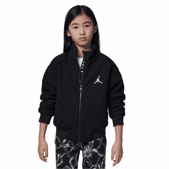 Детско Яке Air Jordan Jumpman High Pile Jacket Juniors  Детски суитчъри и блузи с качулки