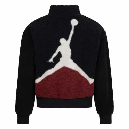 Детско Яке Air Jordan Jumpman High Pile Jacket Juniors  Детски суитчъри и блузи с качулки