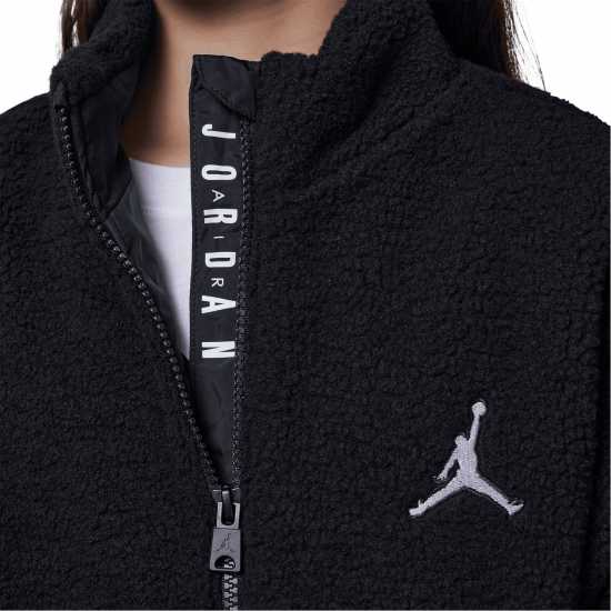 Детско Яке Air Jordan Jumpman High Pile Jacket Juniors  Детски суитчъри и блузи с качулки