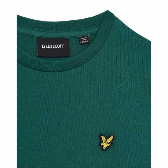 Lyle And Scott Kids' Classic Regular Fit T-Shirt Изумруден X310 