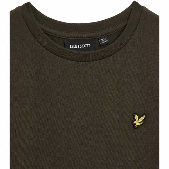 Lyle And Scott Kids' Classic Regular Fit T-Shirt W485 Маслина Lyle And Scott Kids' Classic Regular Fit T-Shirt W485 Маслина