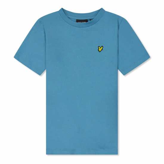 Lyle And Scott Kids' Classic Regular Fit T-Shirt X579 Синя Буря 
