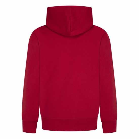 Air Jordan Logo 23 Hoodie Juniors Тренировъчен червен Детски суитчъри и блузи с качулки