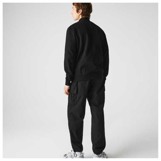 Lacoste Full Zip Funnel Sweatshirt Black C31 - 