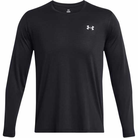 Under Armour Men's Launch Long-Sleeve Crew Sweatshirt Черно 