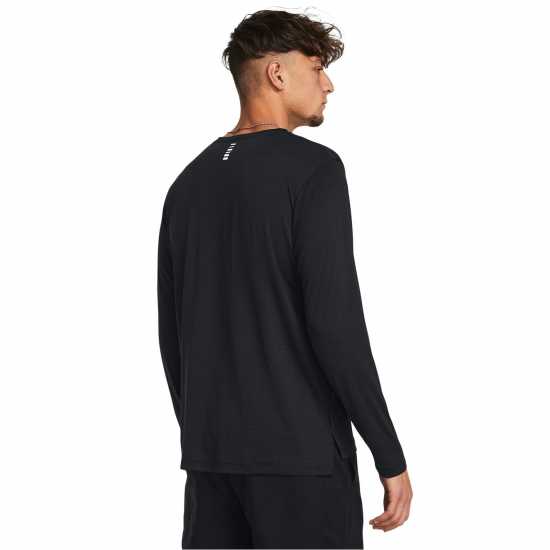 Under Armour Men's Launch Long-Sleeve Crew Sweatshirt Черно 