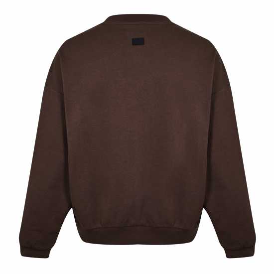 Firetrap Мъжки Пуловер Tonal Sweater Mens Brown Мъжко облекло за едри хора