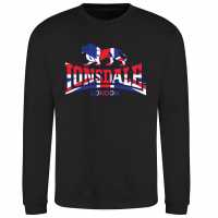 Lonsdale Logo Sweat 00 Black 1 Lonsdale Logo Sweat 00 Black 1