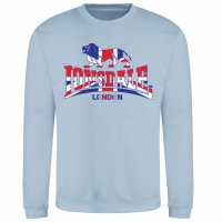 Lonsdale Logo Sweat 00 Sky Blue 1 Lonsdale Logo Sweat 00 Sky Blue 1