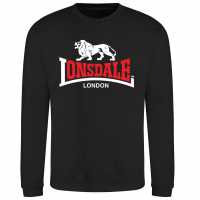 Lonsdale Logo Sweat 00 Black 2 Lonsdale Logo Sweat 00 Black 2