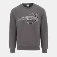 Мъжки горнища на анцуг Loyalti Galaxy Crewneck Sweatshirt Men Carbon Loyalti Galaxy Crewneck Sweatshirt Men Carbon Мъжки горнища на анцуг