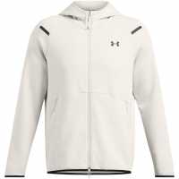Under Armour Unstoppable Fleece Full-Zip Hoodie Сума Бяло/Черно Under Armour Unstoppable Fleece Full-Zip Hoodie Сума Бяло/Черно