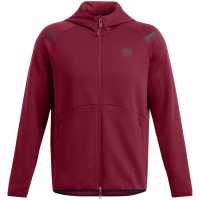 Under Armour Unstoppable Fleece Full-Zip Hoodie Червено 