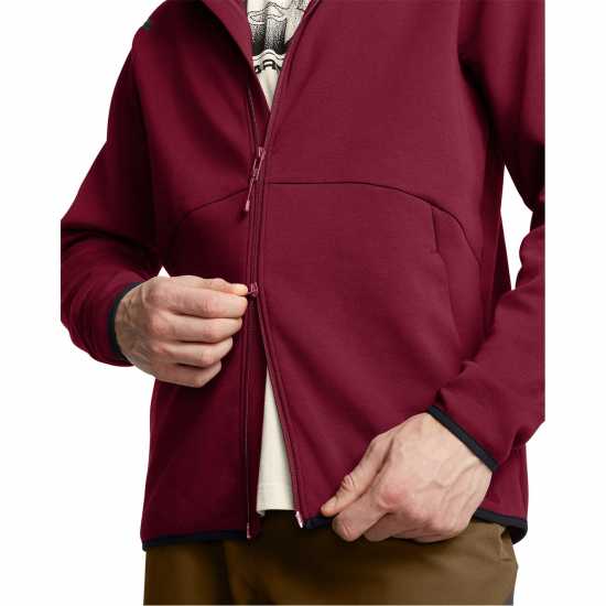 Under Armour Unstoppable Fleece Full-Zip Hoodie Червено Under Armour Unstoppable Fleece Full-Zip Hoodie Червено
