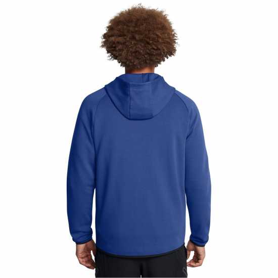 Under Armour Unstoppable Fleece Full-Zip Hoodie Синьо 