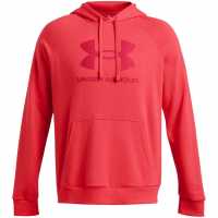 Under Armour Мъжки Суитшърт Armour Ua Rival Fleece Logo Hd Hoody Mens Red Мъжки суитчъри и блузи с качулки