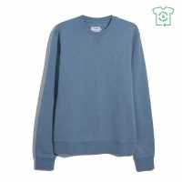 Farah Tim Crew Sweatshirt Blue Tide 401 