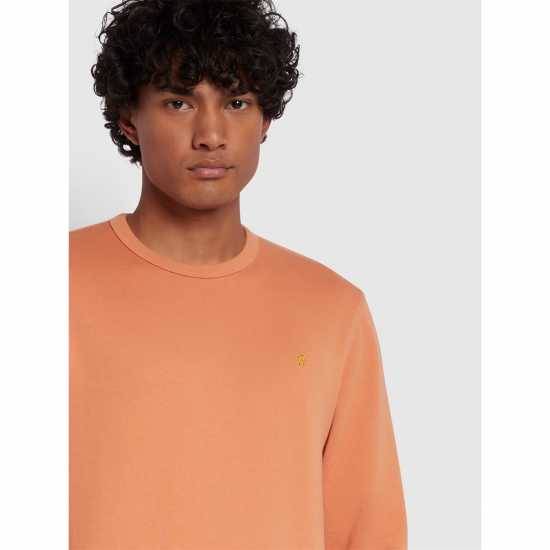 Farah Tim Crew Sweatshirt Mandarin Мъжко облекло за едри хора