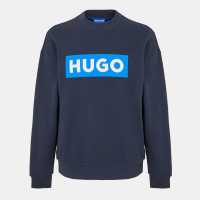 Hugo Boss Мъжки Пуловер Обло Деколте Hugo Niero Crew Sweater Mens Нави 405 Hugo Boss Мъжки Пуловер Обло Деколте Hugo Niero Crew Sweater Mens Нави 405