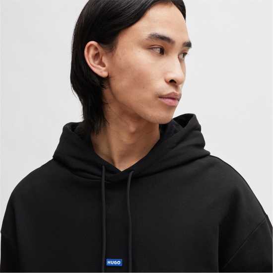 Hugo Boss Hugo Logo Label Hoodie Черно 001 Hugo Boss Hugo Logo Label Hoodie Черно 001