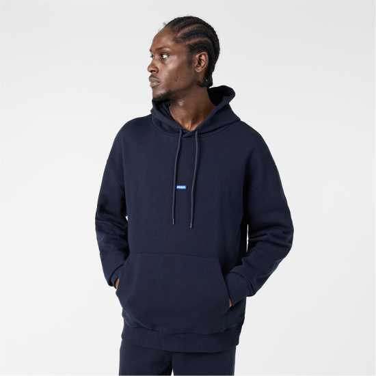 Hugo Boss Hugo Logo Label Hoodie Нави 405 