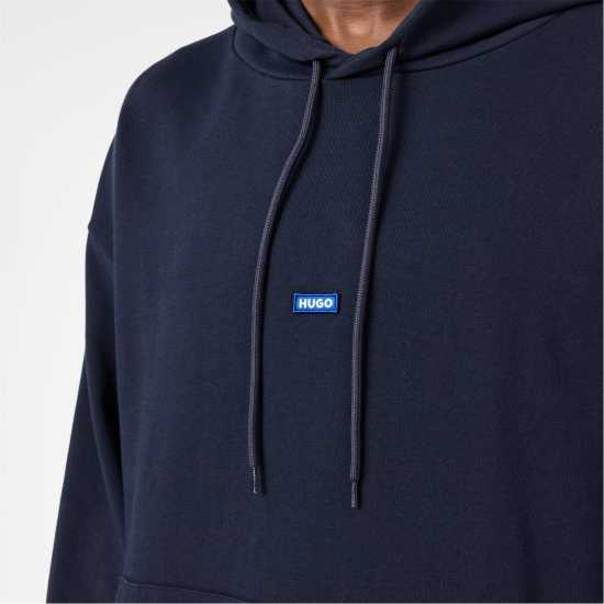 Hugo Boss Hugo Logo Label Hoodie Нави 405 