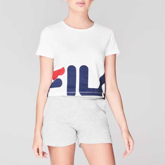 Fila Дамска Тениска Early Crop T Shirt Ladies  Дамски тениски и фланелки