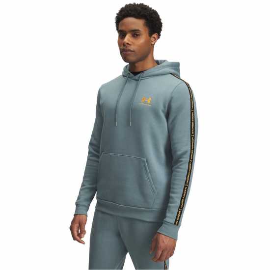 Under Armour Icon Fleece Taping Hoodie Джаспърско синьо Under Armour Icon Fleece Taping Hoodie Джаспърско синьо