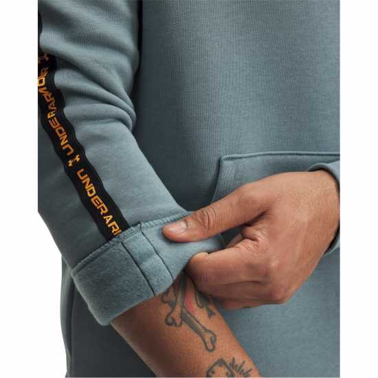 Under Armour Icon Fleece Taping Hoodie Джаспърско синьо Under Armour Icon Fleece Taping Hoodie Джаспърско синьо