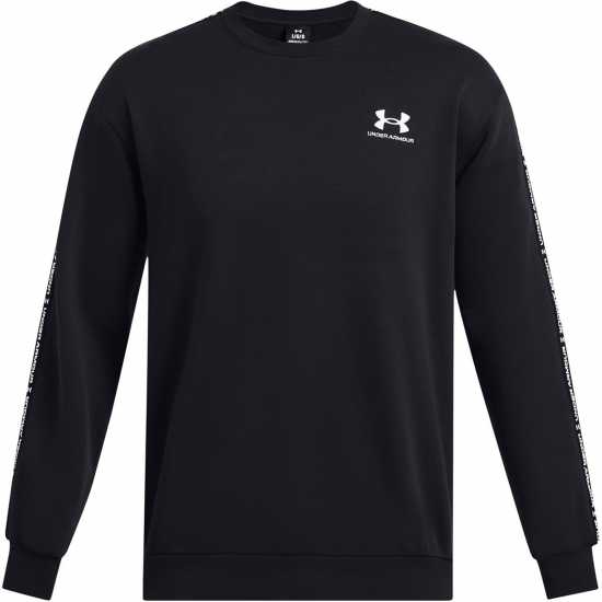 Under Armour Icon Fleece Taping Sweatshirt Черно Under Armour Icon Fleece Taping Sweatshirt Черно