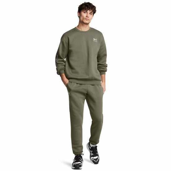 Under Armour Men's Icon Fleece Taping Sweatshirt Зелено 