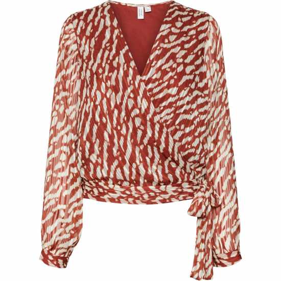 Дамски ризи и тениски Vero Moda Rie Wrap Blouse Vero Moda Rie Wrap Blouse Дамски ризи и тениски