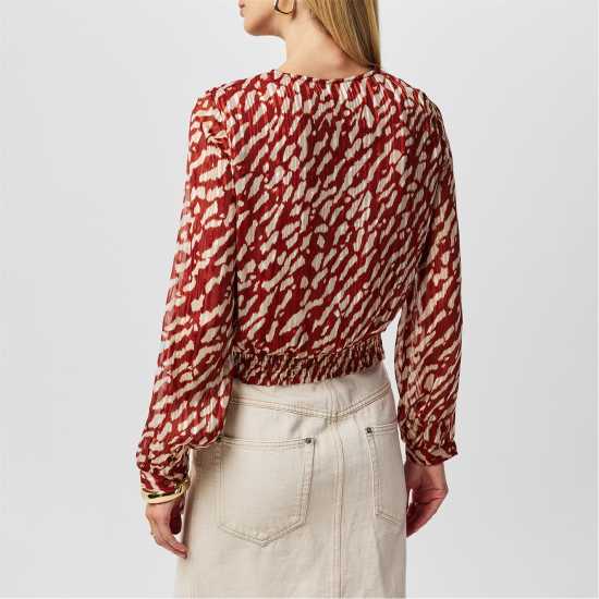 Дамски ризи и тениски Vero Moda Rie Wrap Blouse Vero Moda Rie Wrap Blouse Дамски ризи и тениски