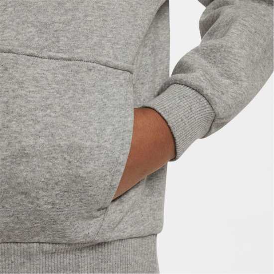 Nike Sportswear Club Fleece Big Kids' Hoodie Grey Heather Nike Sportswear Club Fleece Big Kids' Hoodie Grey Heather