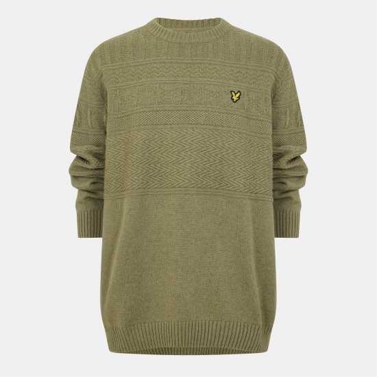 Lyle And Scott Блуза С Обло Деколте Guernsey Crew Neck Jumper,  Мъжки горнища на анцуг